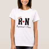 T-shirt Infirmière inscrite à la RN (Devant)