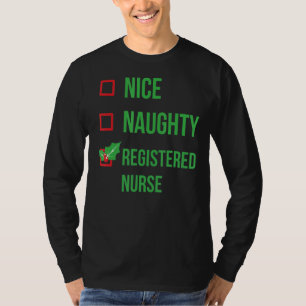 T-shirt Infirmière inscrite Funny Pajama Noël
