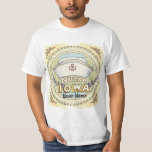 T-shirt Infirmière Iowa