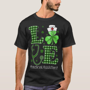 T-shirt Infirmière Jour de la Saint Patrick Et Premier Ass