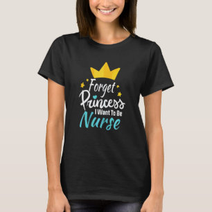 T-shirt Infirmière jour médical petites filles princesse a