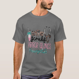 T-shirt Infirmière Love Infirmière Étudiante RN Merci de v