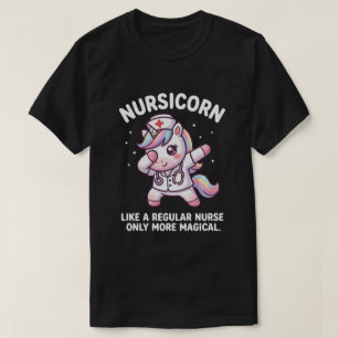 T-shirt Infirmière Magique Licorne Vibes pour la Semaine d
