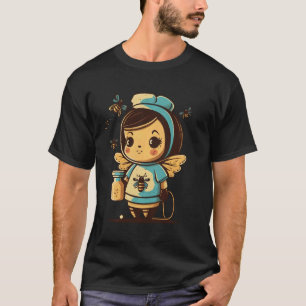 T-shirt Infirmière médicale abeille sur infirmière abeille