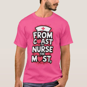 T-shirt Infirmière Médicale De Voyage Tn Pour Les Infirmiè