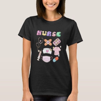 T-shirt Infirmière Mignonne Drôle Médical Hôpital Urgence