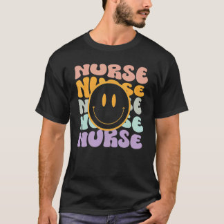 T-shirt Infirmière mignonne Infirmière diplômée heureuse p