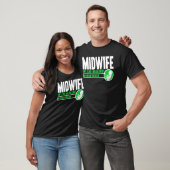 T-shirt Infirmière Mineure Travailleuse De La Naissance Mi (Unisexe)