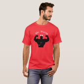 T-shirt Infirmière musclée (Devant entier)