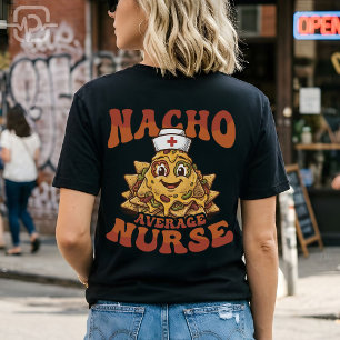 T-shirt Infirmière Nacho Moyenne Drôle Cinco de Mayo