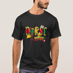 T-shirt Infirmière Nacho Moyenne Stethoscope Cinco De Mayo