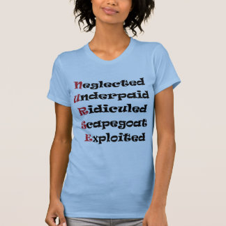 T-shirt Infirmière négligée