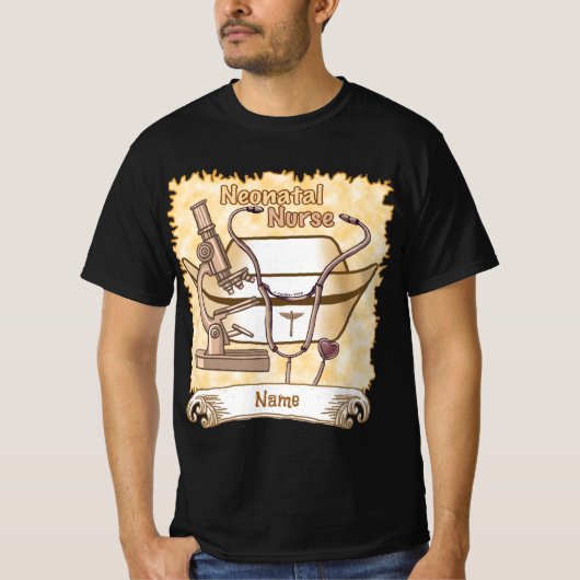 T-shirt Infirmière néonatale cool (Devant)