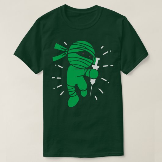 T-shirt Infirmière Ninja (Design devant)