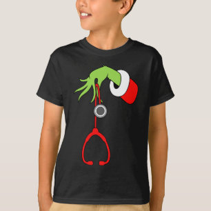 T-shirt Infirmière Noël Stethoscope Infirmières Noël Pajam