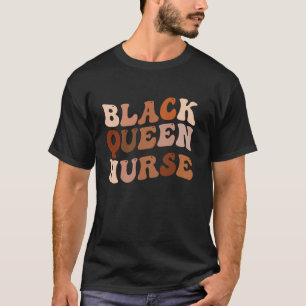 T-shirt Infirmière noire afro amour femmes africaines méla