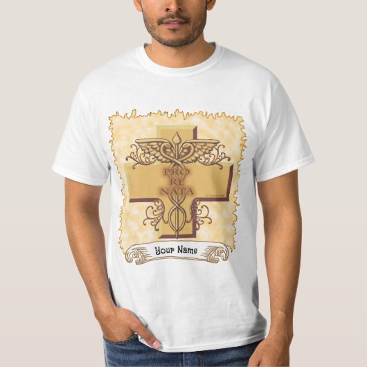 T-shirt Infirmière Orn caduceus (Devant)