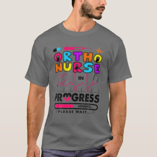 T-shirt Infirmière Ortho En Cours Futur Infirmière Cadeau