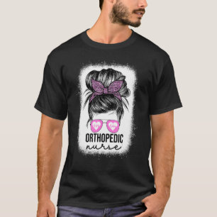 T-shirt Infirmière orthopédique Infirmière Léopard Fouilli