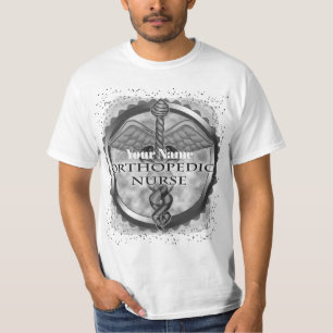 T-shirt Infirmière orthopédique Silver caduceus