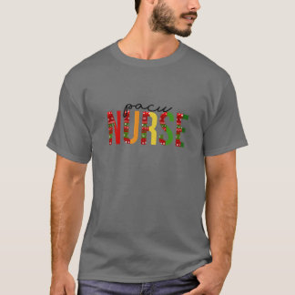 T-shirt Infirmière Pacu Infirmière de Noël Père Noël Préfé