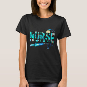 T-shirt Infirmière Pacu Poste d'anesthésie Unité de soins