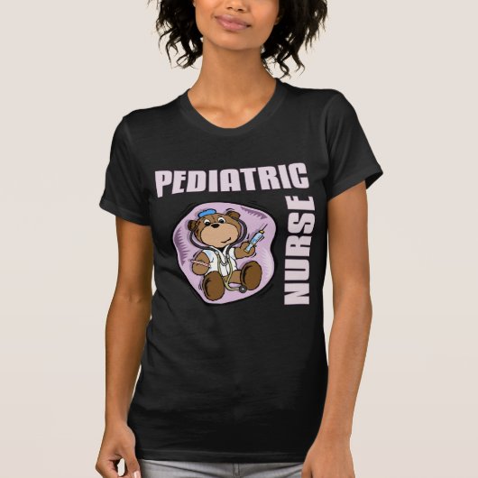 T-shirt Infirmière pédiatrique (Devant)