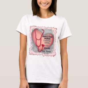 T-shirt Infirmière pédiatrique de Red Heart