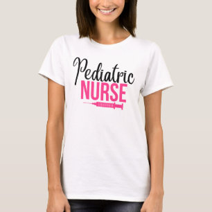 T-shirt Infirmière pédiatrique Funny Cadeau