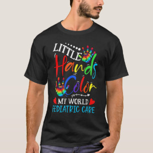 T-shirt Infirmière pédiatrique pédiatre Petites Mains Colo