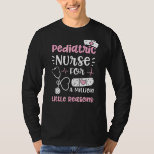 T-shirt Infirmière Pédiatrique Pour Un Million De Petits R