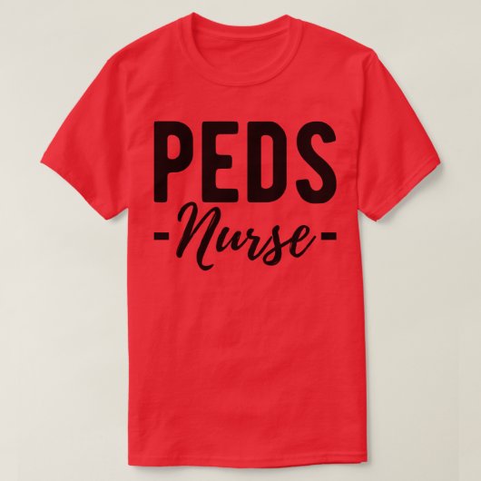T-shirt Infirmière PEDS (Design devant)