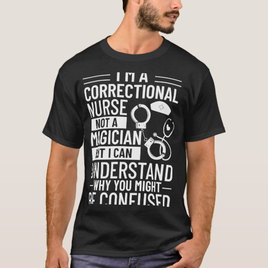 T-shirt Infirmière pénitentiaire (Devant)