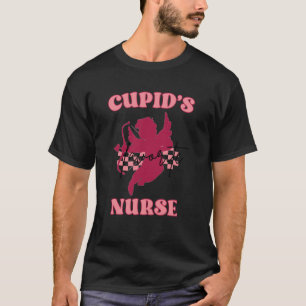 T-shirt Infirmière préférée de Cupid Super Sweet Retro Val