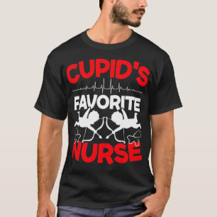 T-shirt Infirmière préférée de Cupid Valentines Jour des C