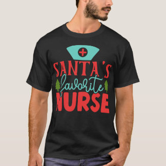 T-shirt Infirmière préférée Santas 10