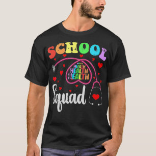T-shirt Infirmière Primaire Retour À L'École Hea