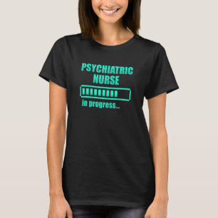 T-shirt Infirmière Psychiatrique En Cours Clinique Hôpital
