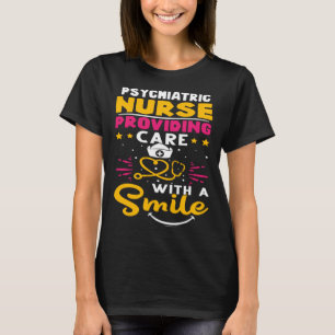 T-shirt Infirmière psychiatrique offrant des soins avec un