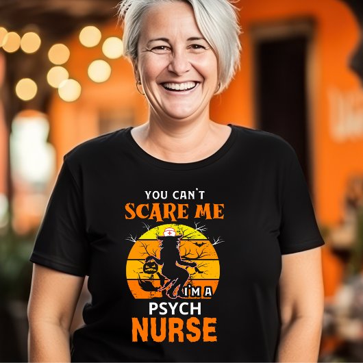 T-shirt Infirmière psychique d'Halloween