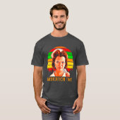 T-shirt Infirmière Ratched temps de médicaments vintage (Devant entier)