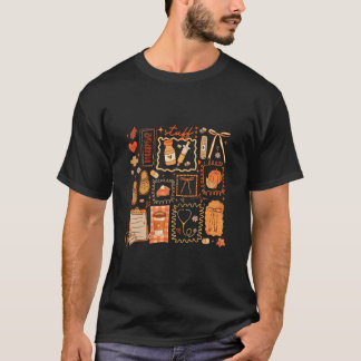 T-shirt Infirmière reconnaissante Automne Stéthoscope Coqu