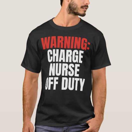 T-shirt Infirmière responsable (Devant)