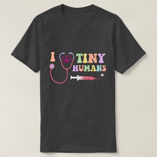 T-shirt Infirmière rétro1 17 (Design devant)
