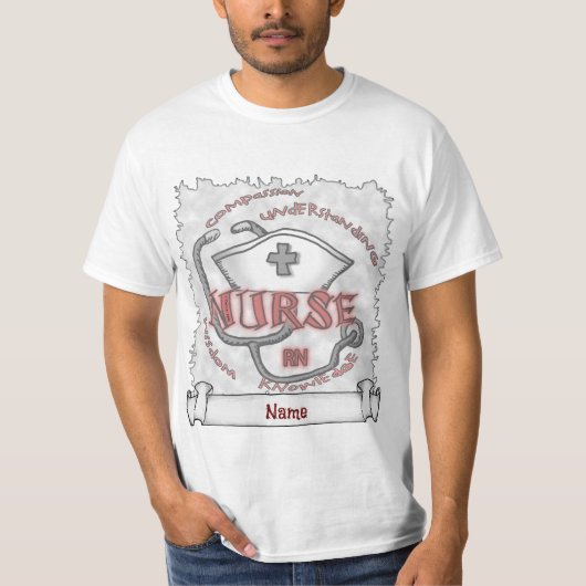 T-shirt infirmière RN axiome (Devant)