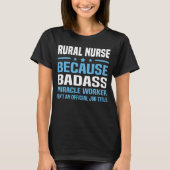 T-shirt Infirmière rurale (Devant)