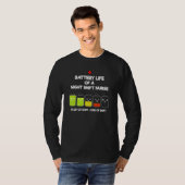 T-shirt Infirmière sauveteurs de vie Infirmière énergie de (Devant entier)