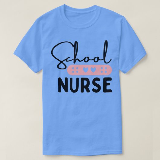 T-shirt infirmière scolaire (Design devant)