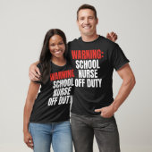 T-shirt Infirmière scolaire (Unisexe)