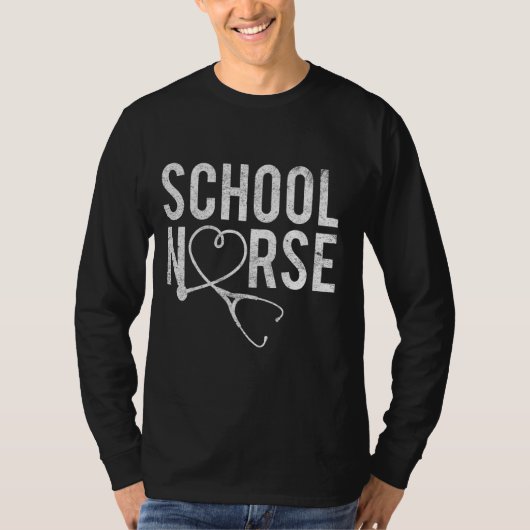 T-shirt Infirmière scolaire (Devant)